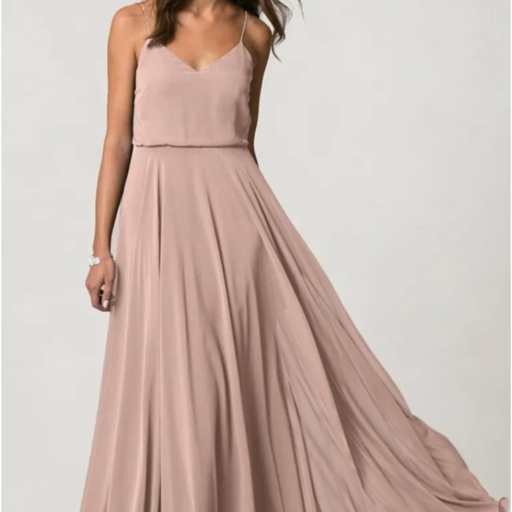 Jenny Yoo Inesse Bridesmaid Dress - Whipped Apricot